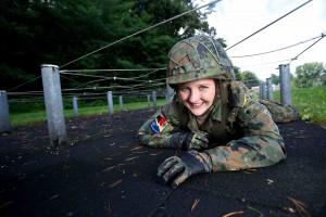 Bundeswehr Wesel, IT-Soldatin Dominique Domin